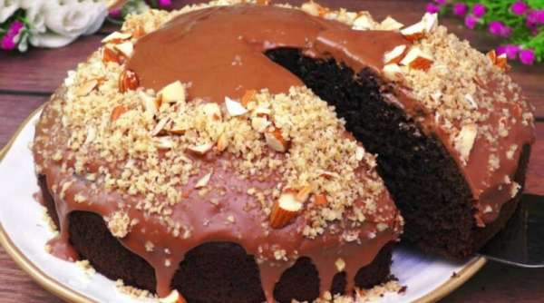 Шоколадный торт за 15 минут: без учёта выпечки. Быстрый и бюджетный рецепт